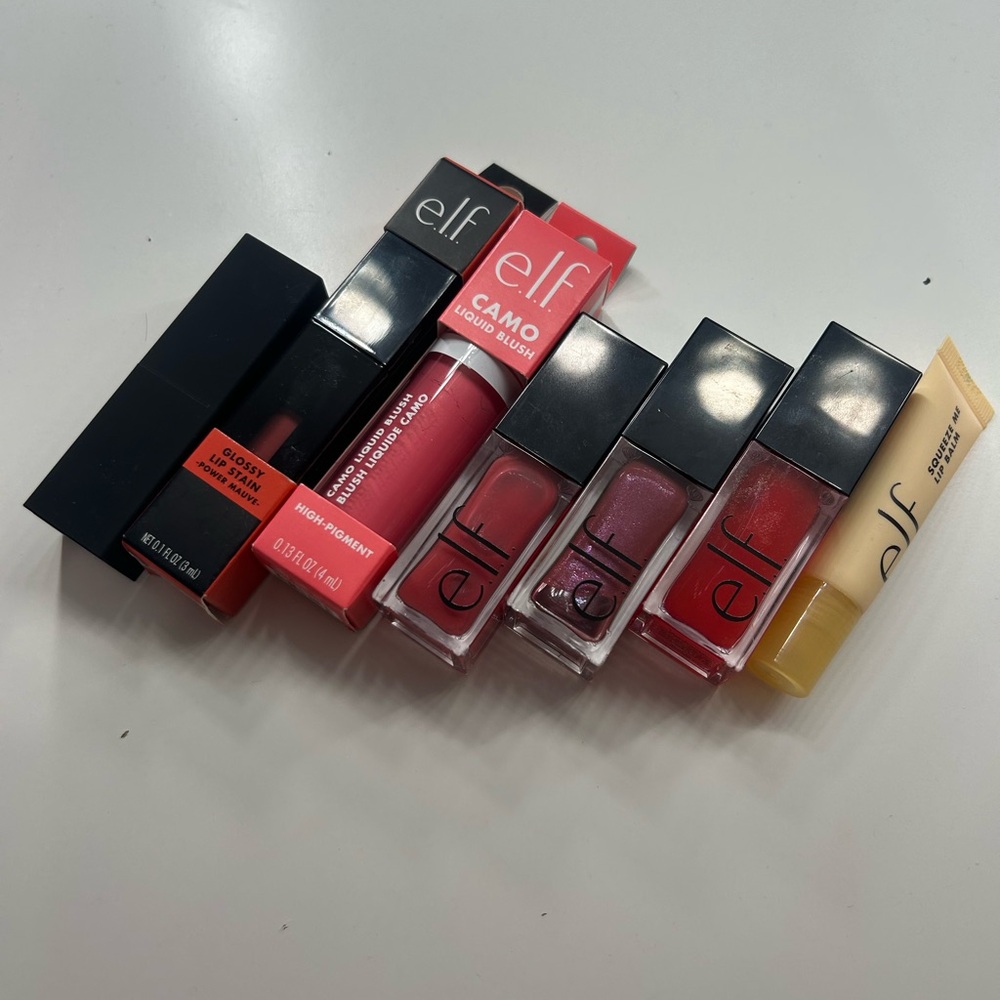 ELF Lip and Cheek Makeup Bundle